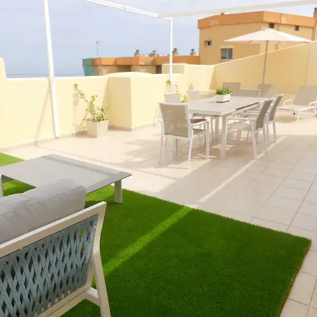 شقة Duplex La Carihuela 1ª Linea De Playa Costa Del Sol